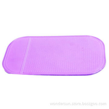 Car Anti-slip Mat, Super Sticky Pad for Mobile Phones/GPS/MP3 Players/Keys, ODM/OEM Orders Available